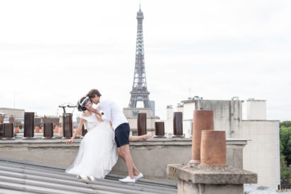 bisou sur les toits