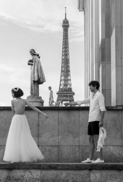 Jupe tulle top dentelle de Calais - Paris - Marine Du Sordet