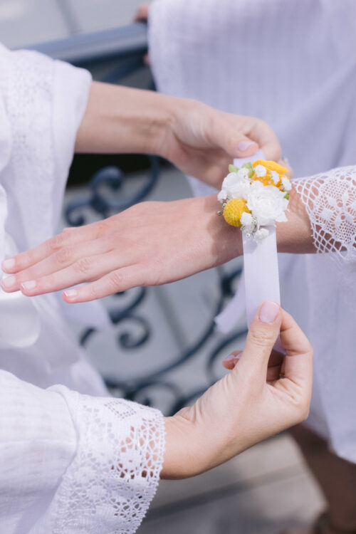 Détail Kimono femme