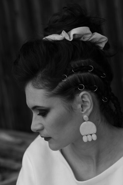 Chouchou Pétale de mousseline – Image 4