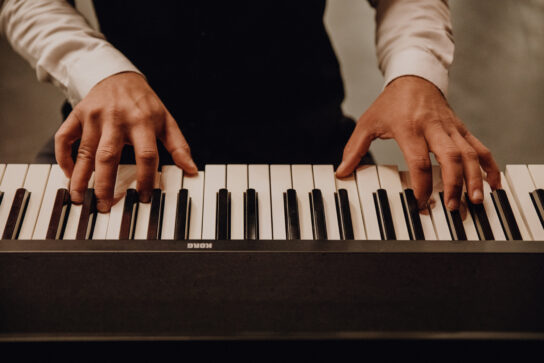 Quand une photo tente de résumer la magie de cet instant musical.