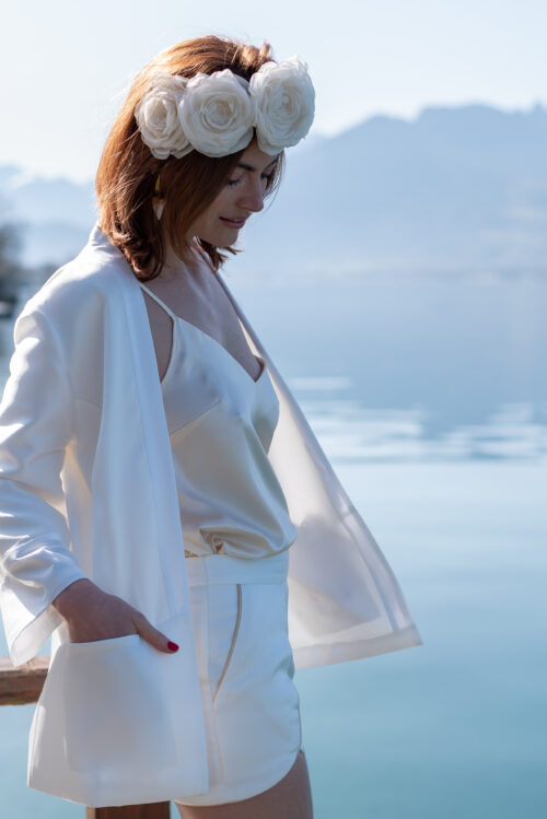 Veste Mikado de soie – Image 4