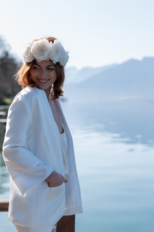 Veste Mikado de soie – Image 7