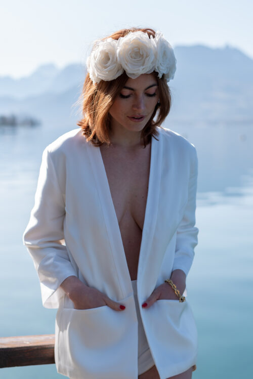 Veste Mikado de soie – Image 8