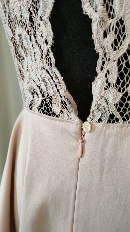 Robe de cocktail Poudre, taille 38 – Image 2