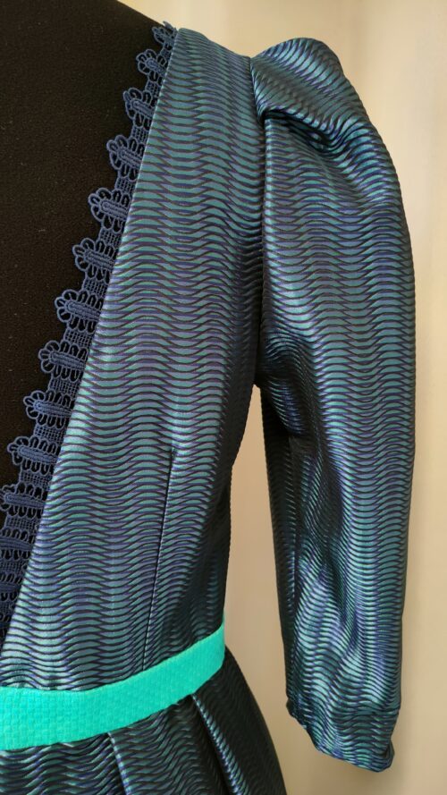 Robe de cocktail Riviera Vague, taille 38 – Image 5