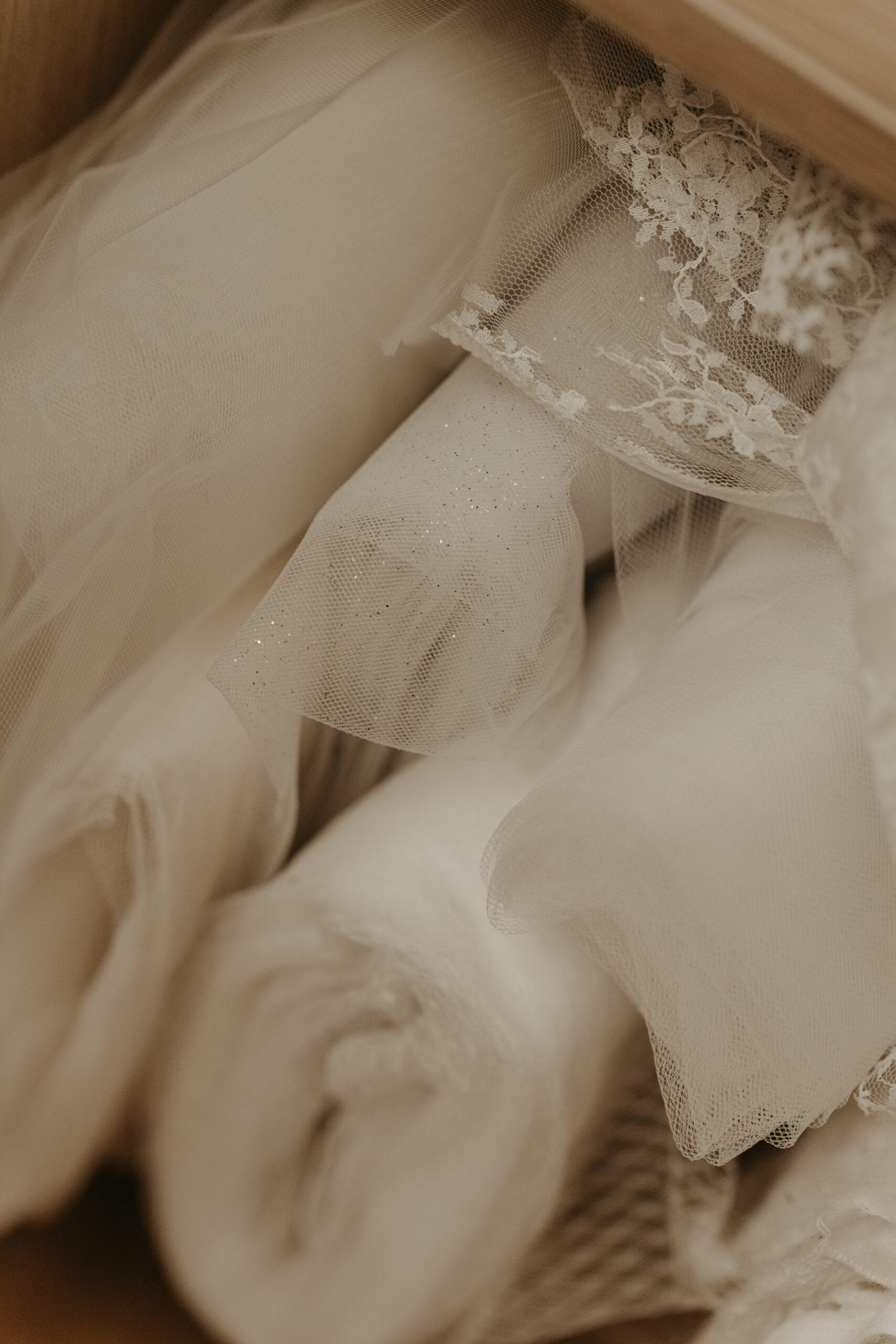 Création de votre voile de mariée